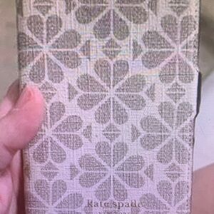 Kate Spade Floral Cream and Gray Phone Case